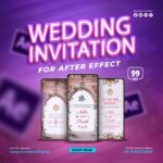 Wedding Invitation templets for After Effect 02