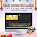 Edius Wedding invitation Project E-12