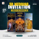 3D Wedding Invitation Premiere Pro Template ZX13