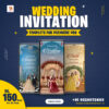 Traditional Hindu Wedding Invitation