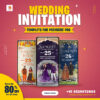 Floral Wedding Invitation Premiere Pro Project