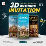 3D Wedding Invitation Premiere Pro Template ZX18