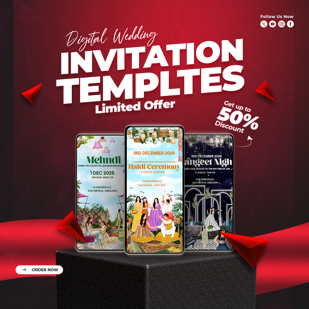 Grand Hindu Wedding Invitation Project ZX22